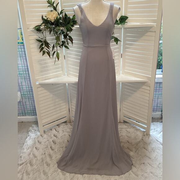 SHOW ME YOUR MUMU NEW GRAY FORMAL SIZE XXS 1194 - Picture 2 of 8